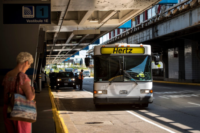 A Hertz Global Holdings Inc. Rental Location Ahead Of Earnings Figures