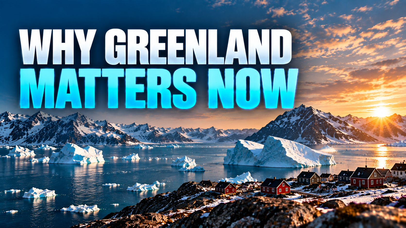 Greenland Arctic landscape highlighting growing strategic interest in energy and critical minerals
