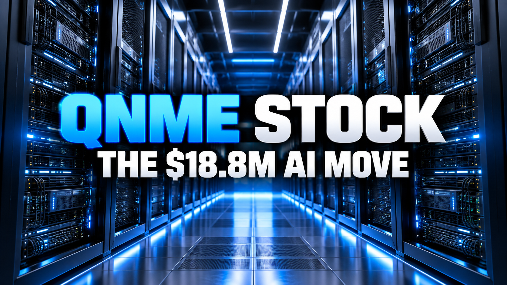QNME stock and Quanome Technologies AI infrastructure