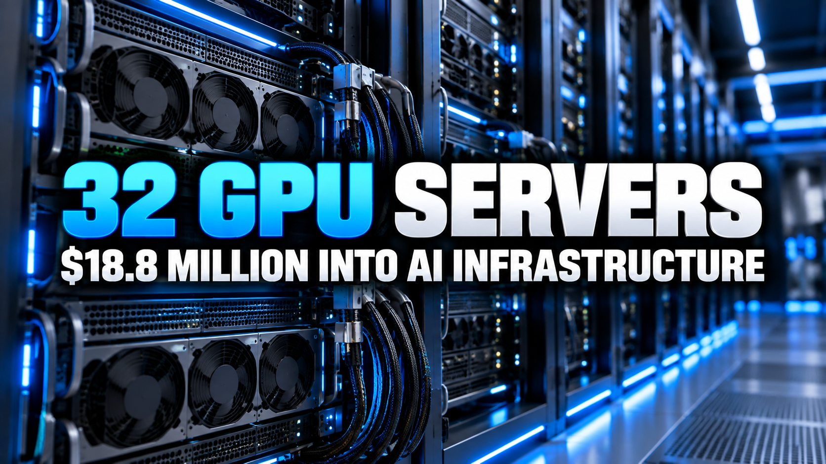 QNME stock Quanome Technologies 32 GPU servers for AI infrastructure