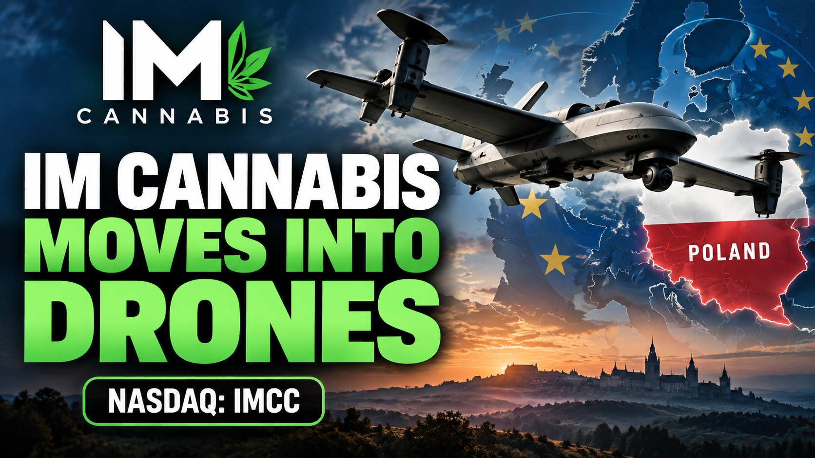 IM Cannabis drone deal involving European tactical UAS in Poland