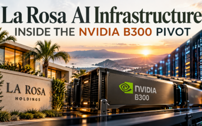 La Rosa AI Infrastructure: Inside the Company’s NVIDIA B300 Pivot