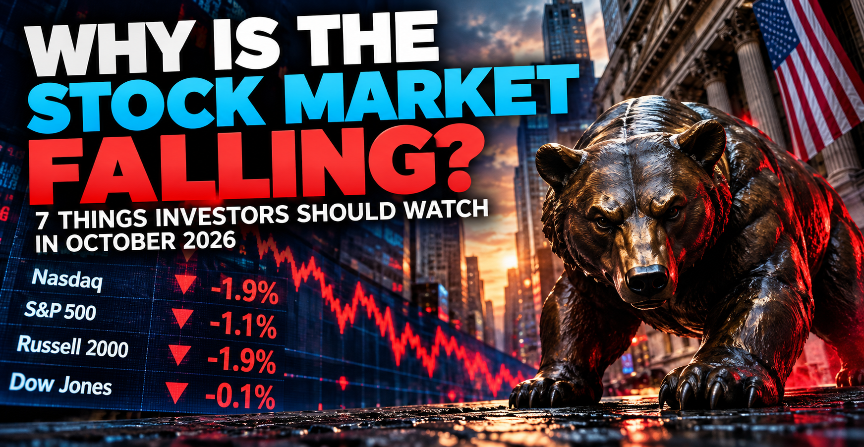 why is the stock market falling